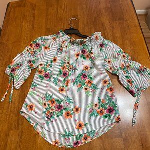 Floral Blouse Size XS
